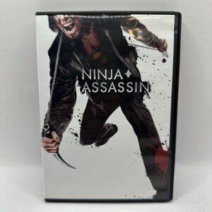 Ninja Assassin DVD Movie - Action Thriller Martial Arts Film Rated R Widescreen